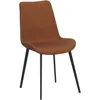 Dinner Chairs Set of 4, Kitchen Dining Room Chairs, Upholstered Dining Accent Side Chair in Faux Leather Cushion Seat, Chair 5