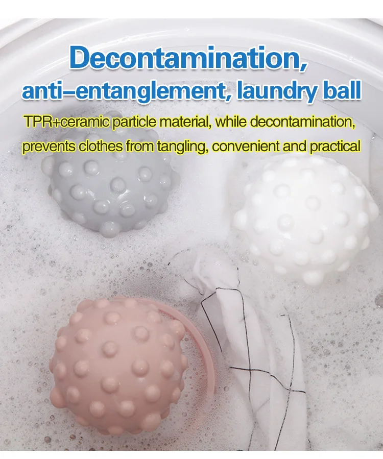 Description Picture 6 of itemLaundry Balls Washing Machine Floating Filter Bags Lint Filter Lint Remover Cleaning Stain Removal Laundry Balls Clothes