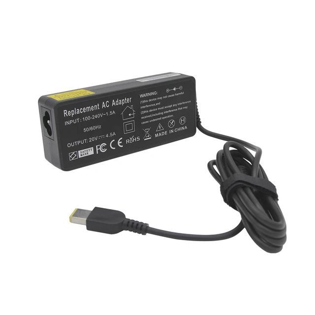 Chargeur Ordinateur Portable pour Lenovo 90W 20V 4.5A