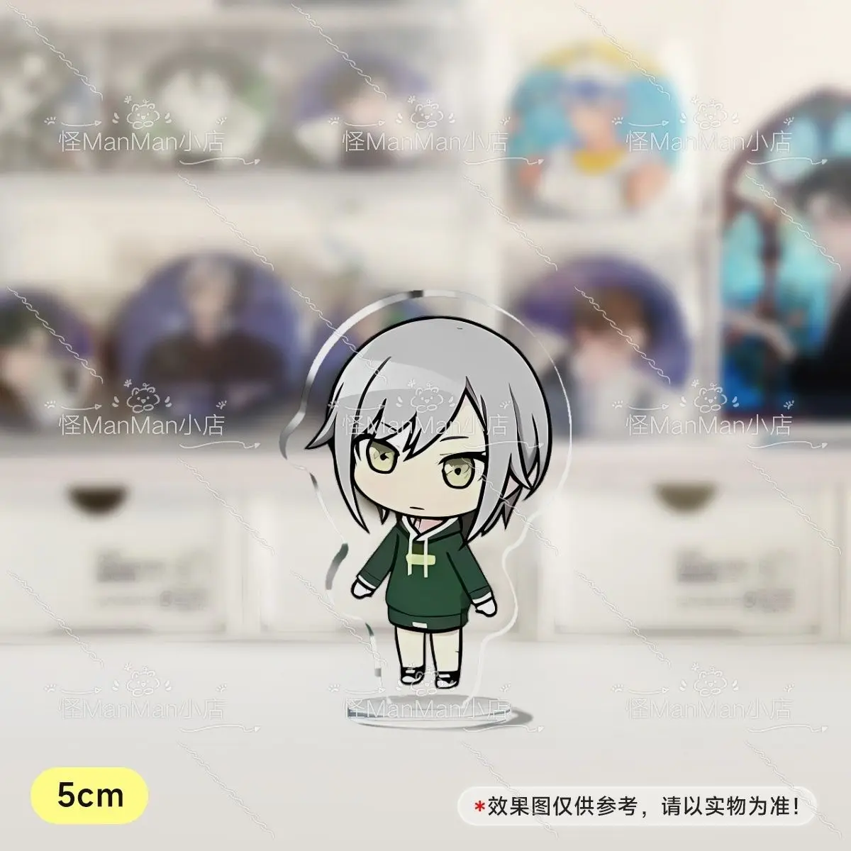Colorful Stage Desk Decor: Kamishiro Rui & Tenma Tsukasa Acrylic Ornaments