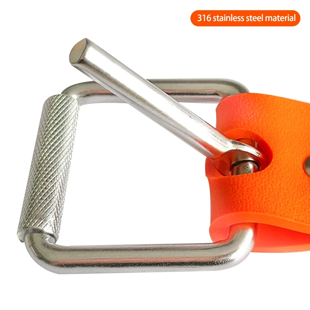 Scuba Diving Silicone Weight Belt With 316 Stainless Steel Buckle Adjustable Lead Block Load-bearing Belt Diving Accessorie