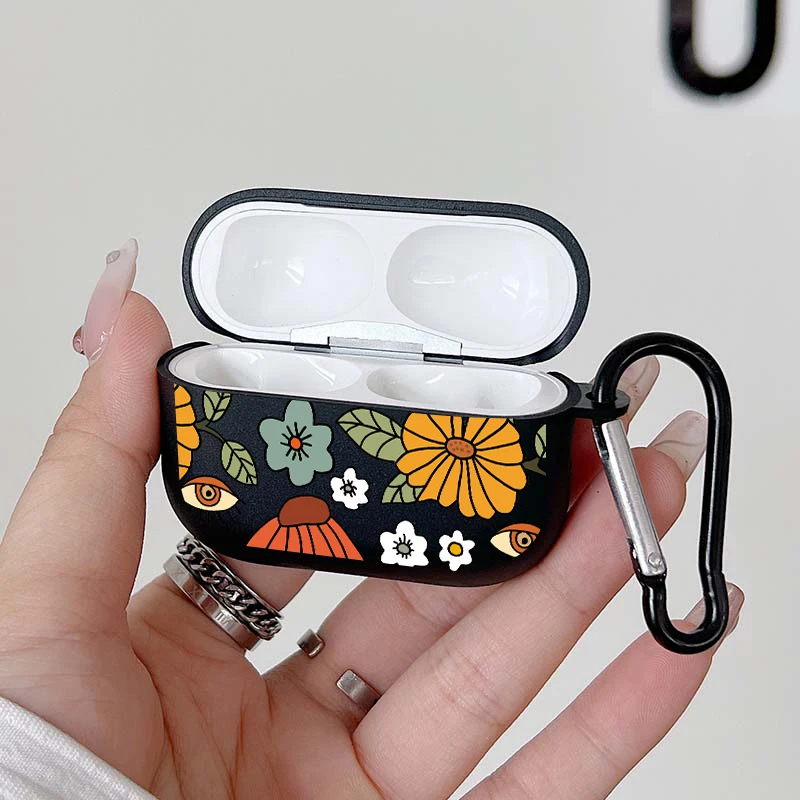 Floral Mushroom Earphones Case for Airpods