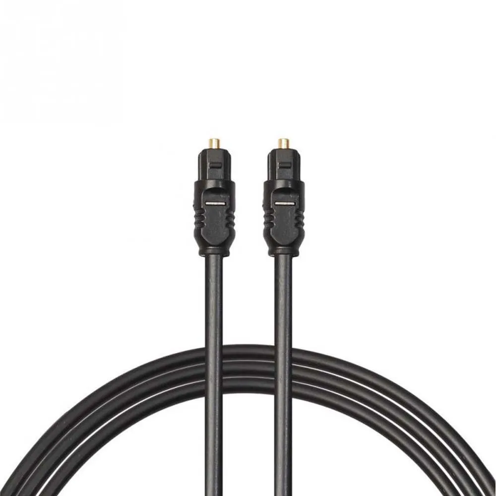 Premium 10m Gold-Plated Optical Fiber Audio Cable