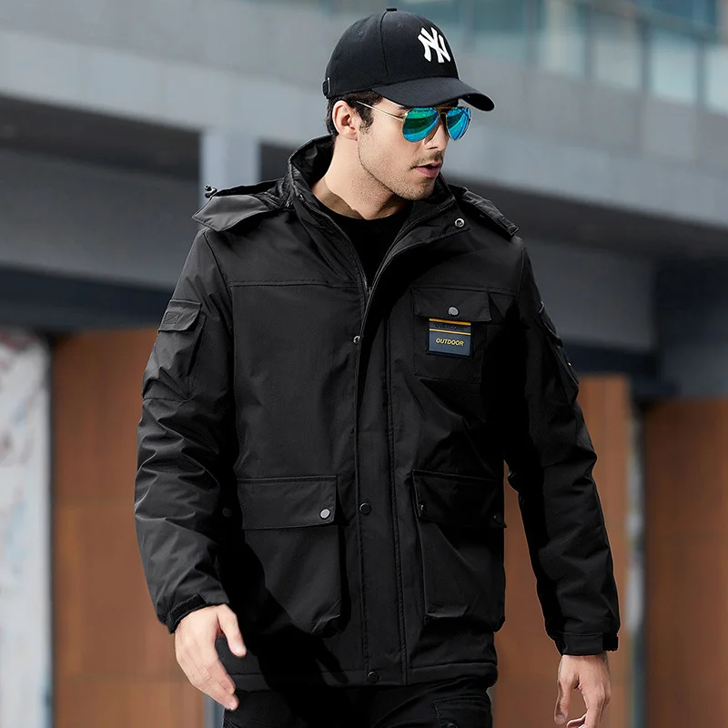 2022 New Style Parkas Autumn And Winter Men Clothing Windproof Man Coat Fashionable Male Warm Men's Casual Large Size Coats