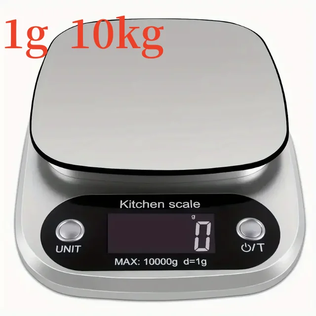 1pc Accurate Digital Kitchen Scale for Cooking and Baking - 22lb Capacity in Grams and Ounces Perfect for Coffee Meat and More 5