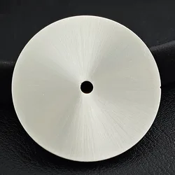 28.5MM Gloss/Matte Mechanical Watch Dial Accessory - NH35 NH36 No Logo (Silver 3)