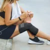1PC Compression Knee Braces with Bandage Sports Running Basketball Fitness Volleyball Knee Sleeves Comfort Elasticity Knee Pad 2