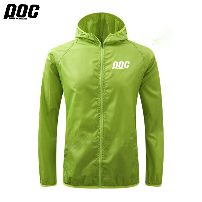 Cycling Jacket, Cycling Clothes LairschDan POC Bike Riding Breathable Clothing Men's Cycling Windproof Jacket MTB Road Downhill Mountain Waterproof Windbreaker