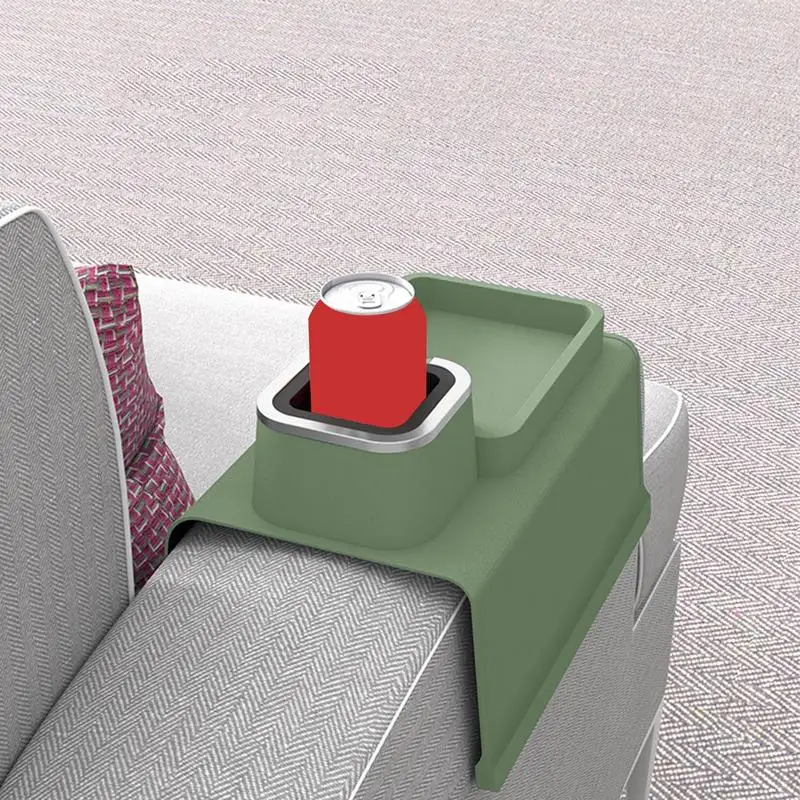 Couch Arm Table Remote Control Organizer Holder For Couch Sofa Armrest Remote Control And Cellphone Organizer Holder For Snacks