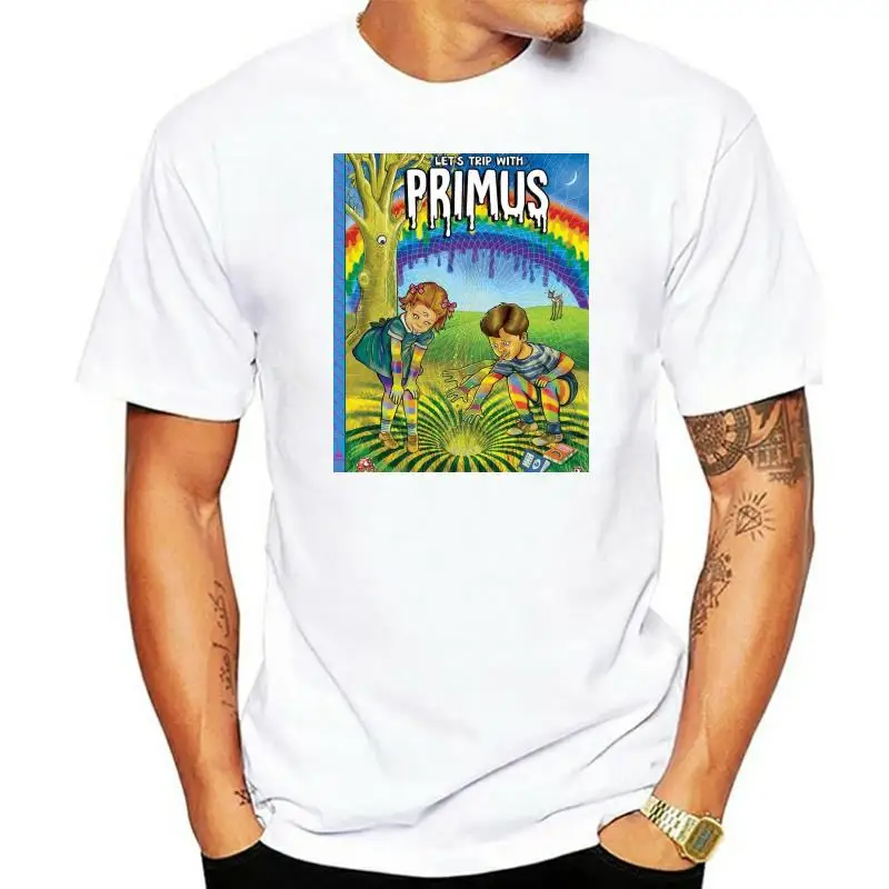 Primus 'Trip With Primus' T-Shirt Tutte Le Taglie Xs-2Xl Les Claypool