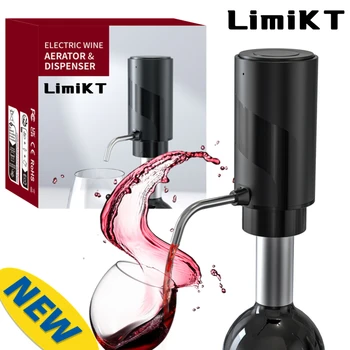 LimiKT 가정용 충전식 전기 와인 디펜서, 자동 와인 디펜서