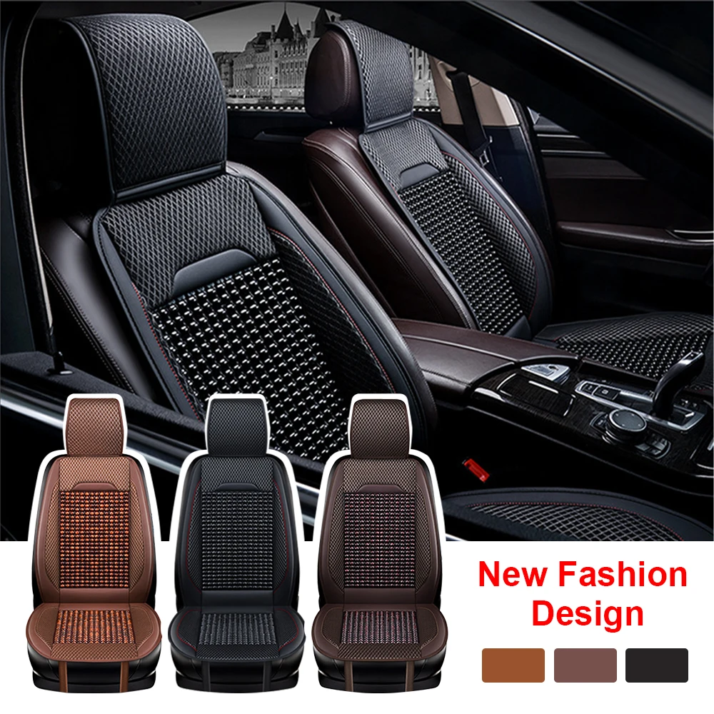 Cooling Universal Car Accessories Massage Breathable Cool Waterproof Color  Car Wooden Seat Cushion Cover - China Car Seat Wooden Beads, Car Seat  Wooden Bead