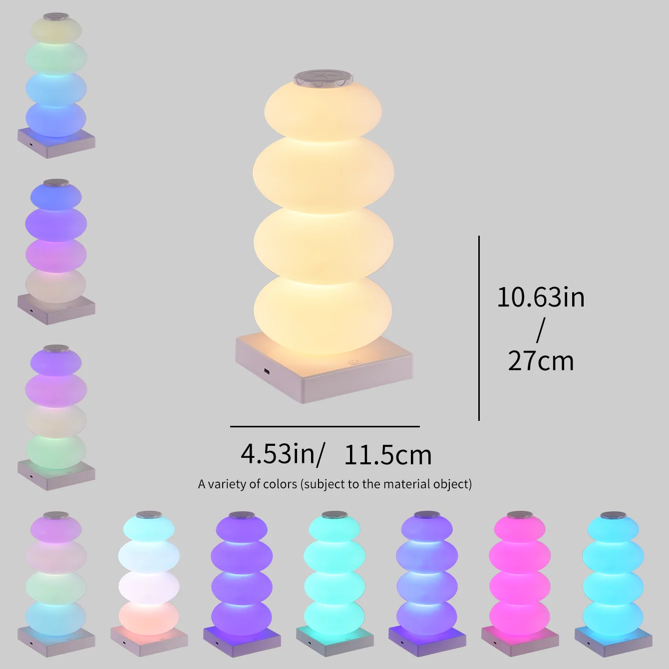 ตัวเลือกสินค้า โคมไฟ LED ปรับสีได้ 16 สี ตกแต่งบ้าน