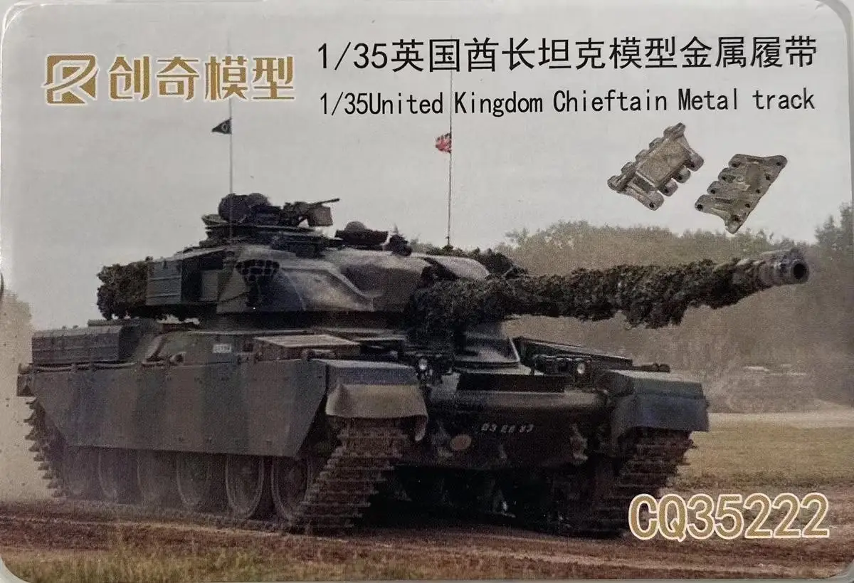 

R-Model CQ35222 1/35 United Kingdom Chieftain Metal Track For British Chief Tank