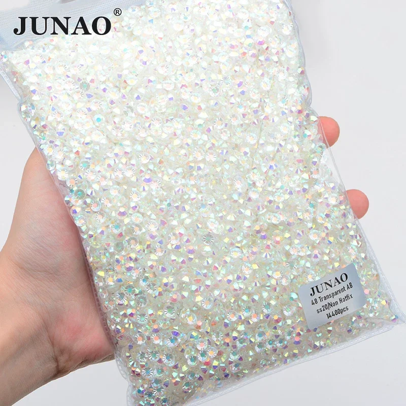 

JUNAO оптовая продажа 100 Бруто SS6 8 10 12 16 20 30 кристально-розовый фиолетовый Плоская Задняя стеклянная стразы, клей для украшения ногтей