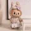 17cm Labubu Doll Clothes Advanced luxury design customization Heartbeat Macaron Labubu Doll Clothes Changing clothes Pendant set 3