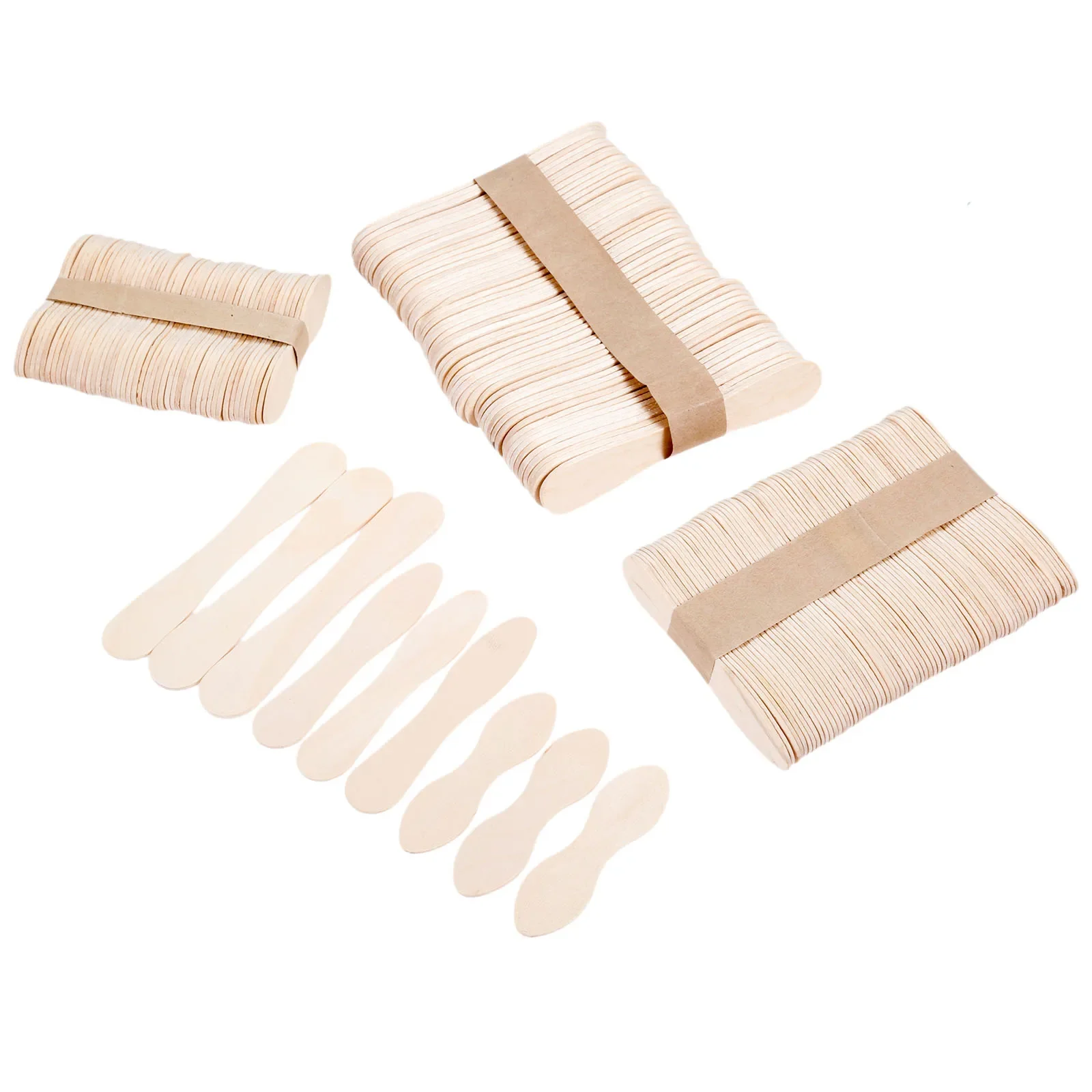 Ice Cream Popsicle Wooden Sticks 50PCS