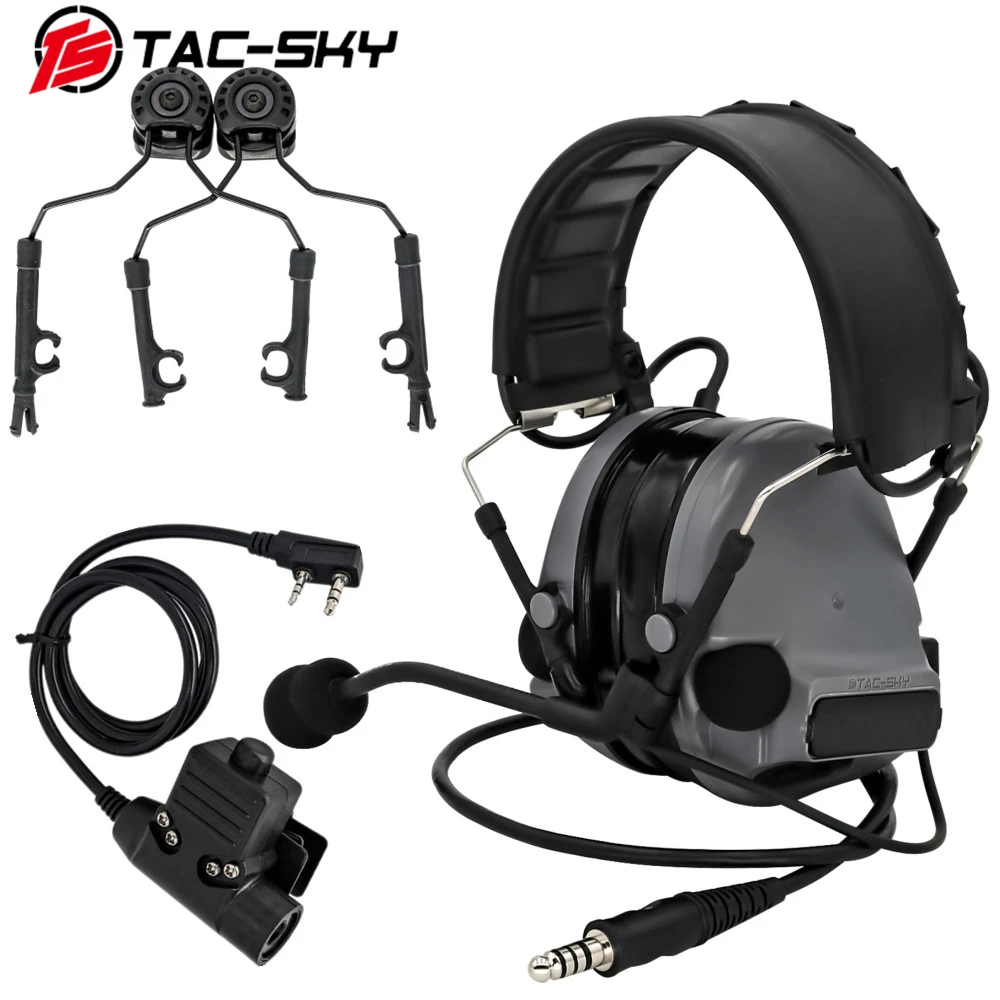 Ts Tacsky Comtac Iii Noise Cancelling Shooting Headphones Tactical