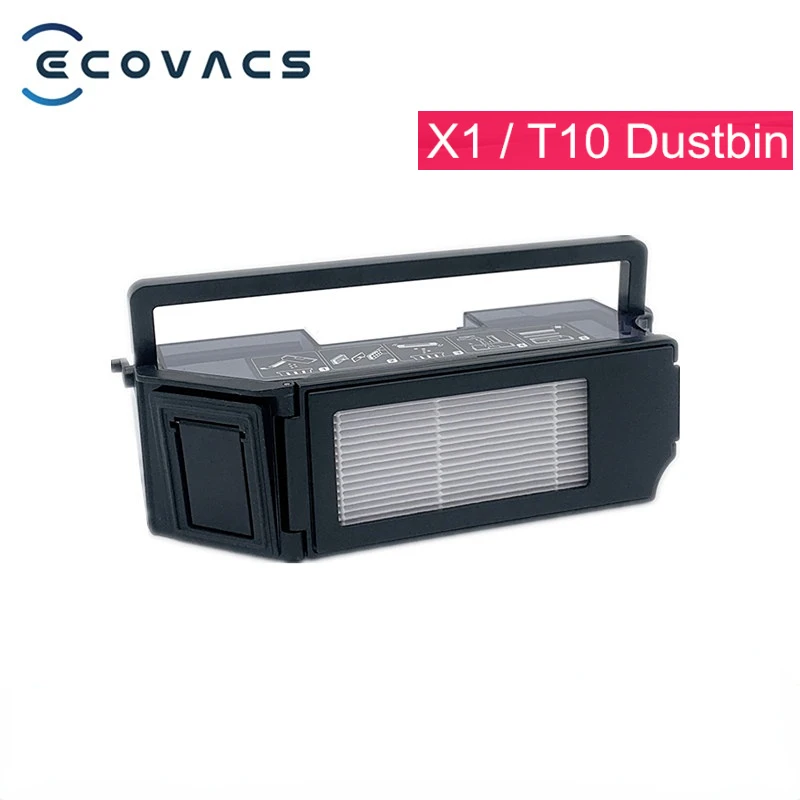 

ECOVACS DEEBOT X1 Omni пылесборник, HEPA фильтр для T10 Omni, пылесос-робот для сбора грязи, запасные части, коробка для пыли