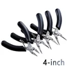 Mini Pliers Diagonal Pliers Round Bent Needle Nose Cutter Handcraft Beading Insulated Plier For Small Jewelry Pliers Tools 4