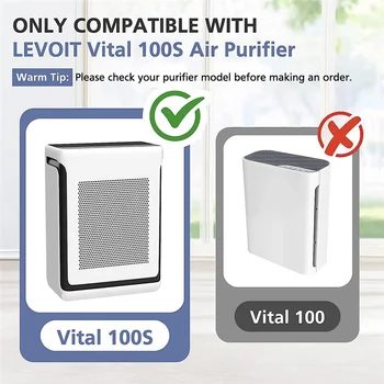 B06B-Filtro Hepa per purificatore d'aria LEVOIT Vital 100S, prefiltro a carbone attivo ad alta efficienza, Vital 100S-RF
