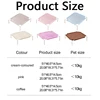 Breathable Cat Hammock Washable Cat Sleeping Mat Removable Plush Dog Bed for Small Dog Cat Supplies 6