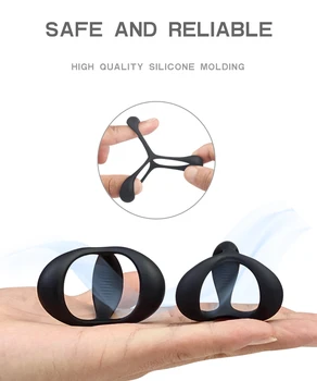 Drop Shipping Soft Silicone Penis Toys Sex Adult Dildo Cock Ring Sex Toys for Male Cock Ring penis extender and viberator 2