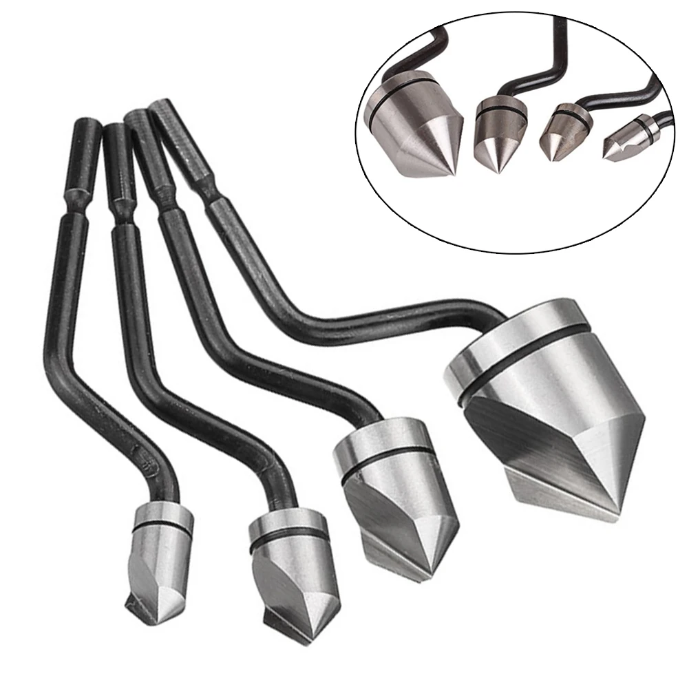 Sbavatrice In Metallo Con Lama Intercambiabile – Alesatore Per Legno, PVC E Metallo Morbido – Utensile Compatto - 2
