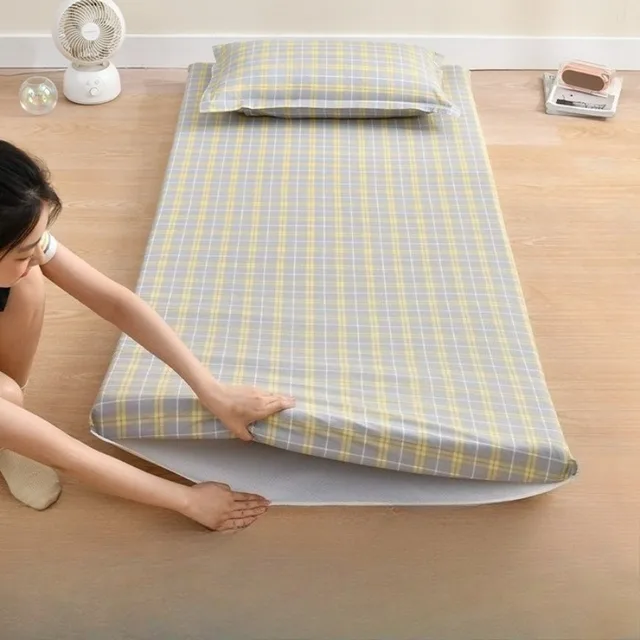 2025 nouveau imprimé étudiant housse de matelas coton bébé velours housse de matelas dortoir housse de matelas 4