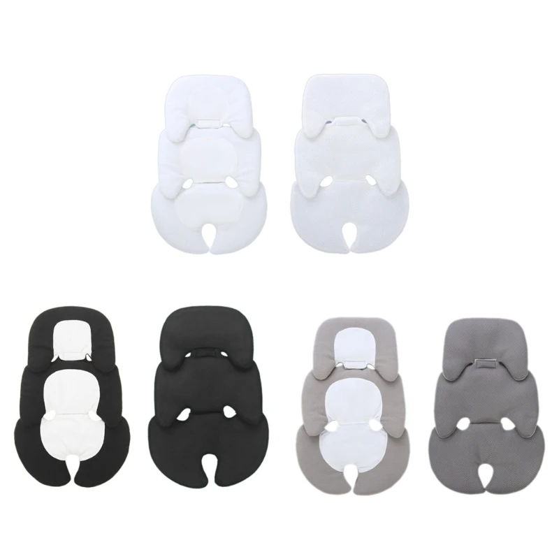 

Baby Stroller Cushion Breathable Car Liner Baby Body Support Pad for Infant X90C