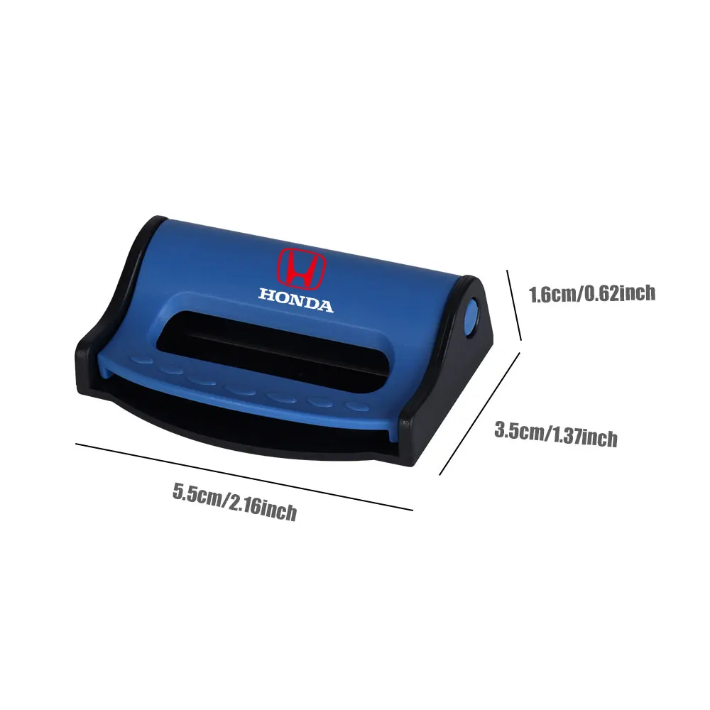 자동차 안전벨트 클립 조절 가능한 스토퍼 미끄럼 방지 고정 버클 클립 혼다 재즈 핏 아반시에르 CRV 어코드 파일럿 시티 무겐 파워용