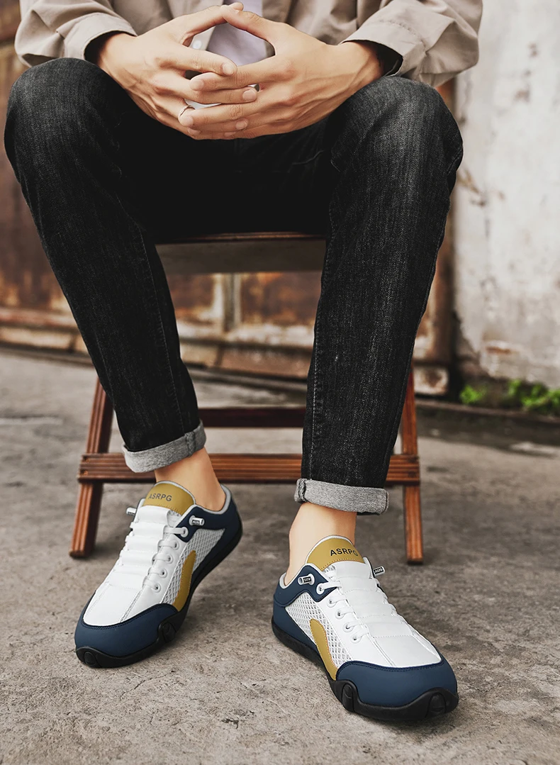 Sommer Herren Freizeitschuhe Leichte Atmungsaktive Halbschuhe_voghion.com