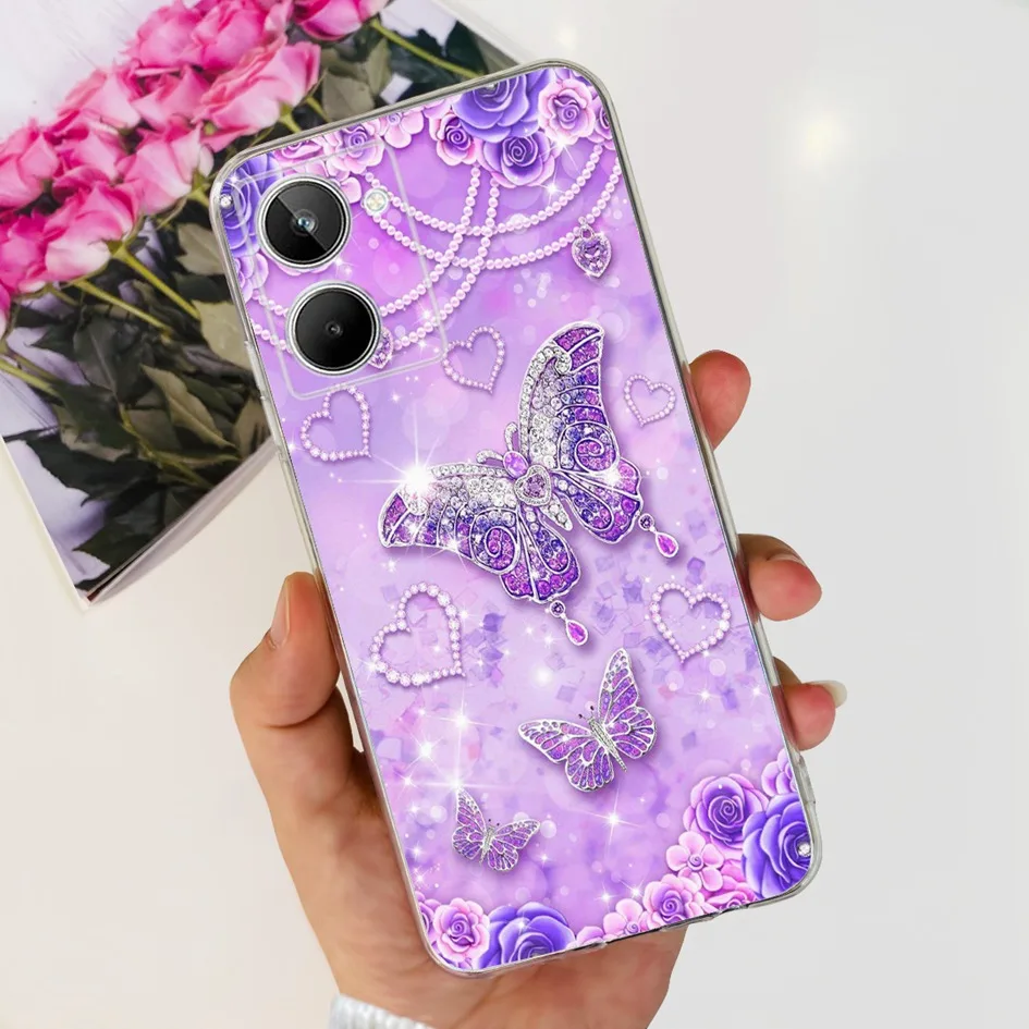 Cute Panda Cartoon Slim Soft Clear Silicone Phone Case