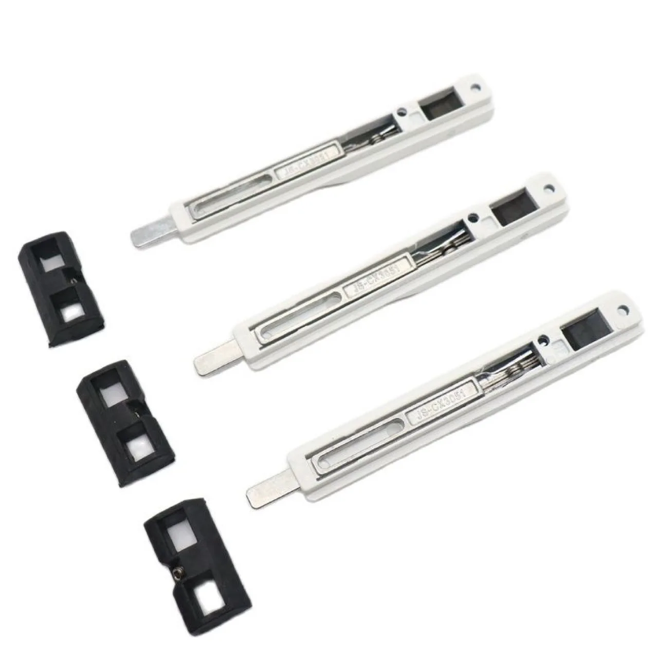 Thermal Break Aluminum & UPVC Door/Window Mortise Bolt Set-Top/Bottom Concealed, Zinc Alloy Anti-Corrosion