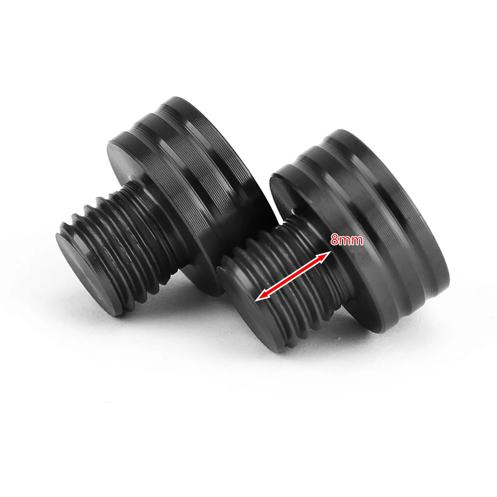 Artudatech 미러 홀 플러그 나사, 야마하 MT-07 FZ-07 MT-09 FZ-09 XSR900 BK용, M10 x 1.25mm