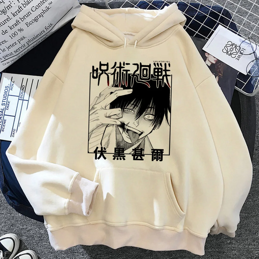 

Jujutsu Kaisen hoodies women anime 2023 anime japanese pulls women Fleece pulls
