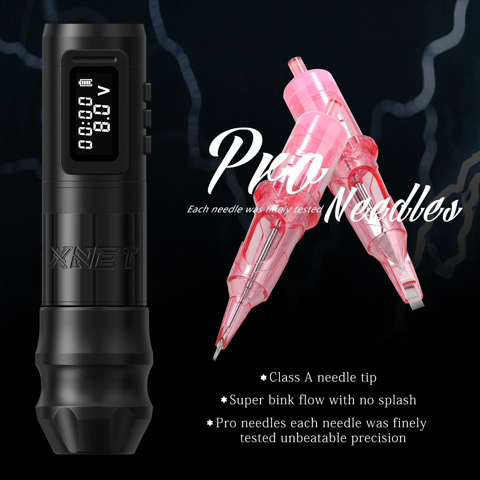 XNET Claws 2025 Wireless Tattoo Machine Rotary Pen with Powerful