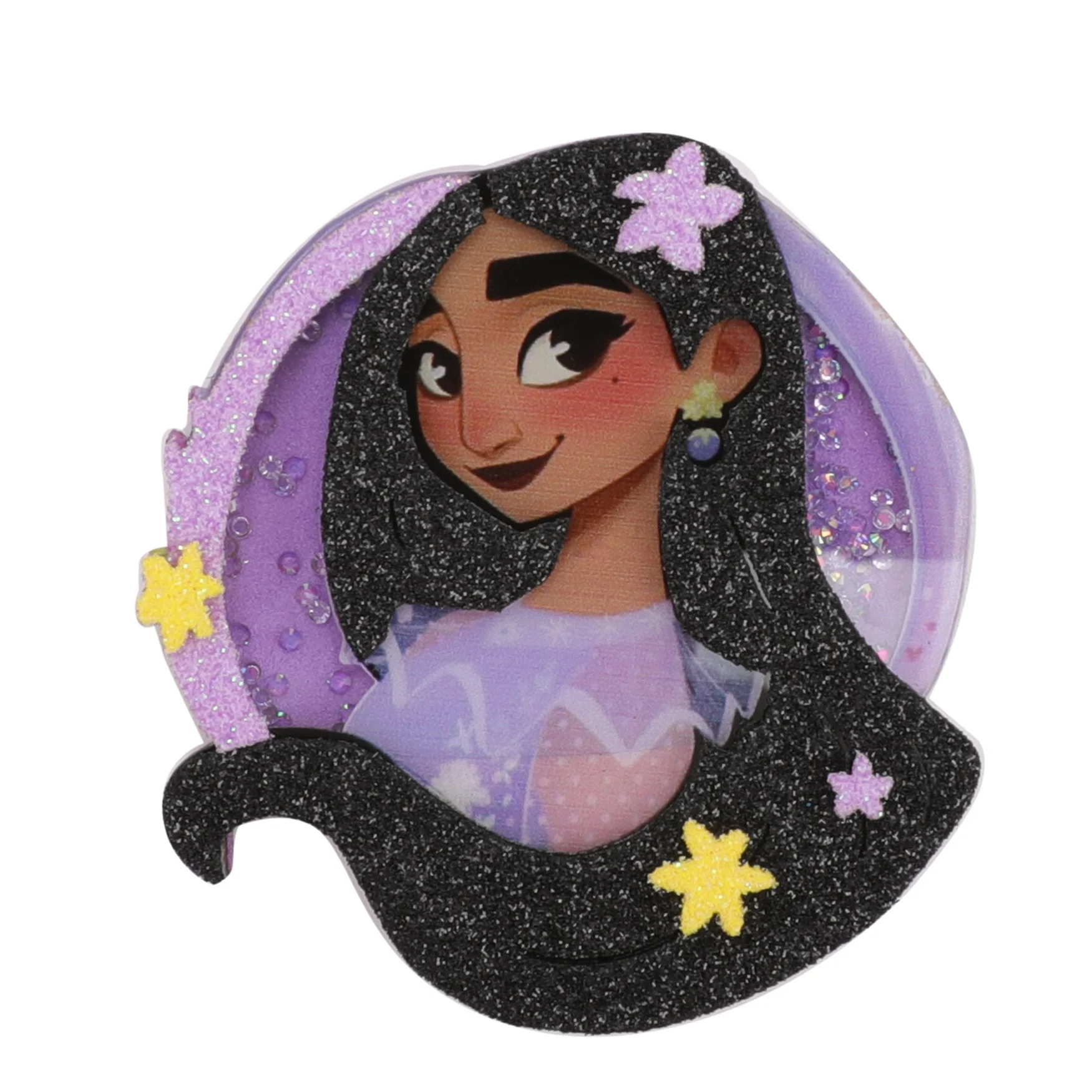 

5Pcs Princess quicksand shaker resin cabochon DIY material accessories