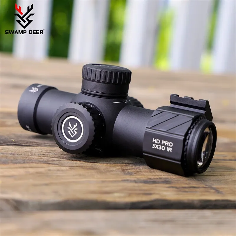 HDPRO3x30IR Sight Cross Mirror Short Speed Sight 3x Mirror with Side Mount Guide Rail Seismic Optical rifle scope