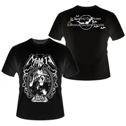 Morbid December Moon T-shirt, Mayhem, Baphomet, Satanic T-Shirt. Summer Cotton O-Neck Short Sleeve Mens T Shirt New S-3XL