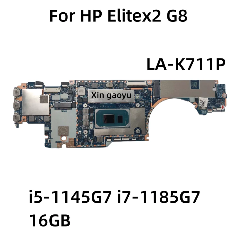 

Оригинальная материнская плата для HP Elitex2 G8 GPM20 LA-K711P i7-1185G 7 CPU 100% протестирована Улучшенная