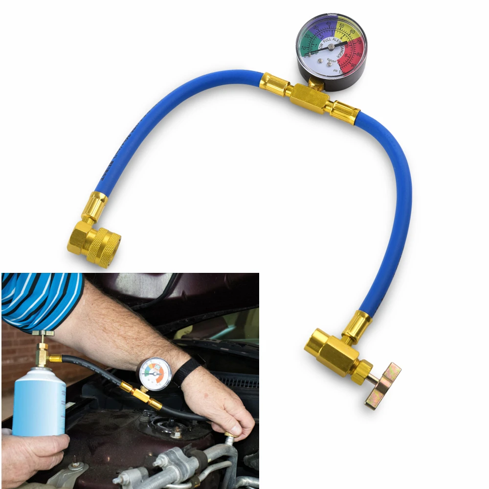 Kalibrierter Nachfüllkugelinjektor Öl Stoff UV Mittel Klimaanlagen Adapter 324172900899
