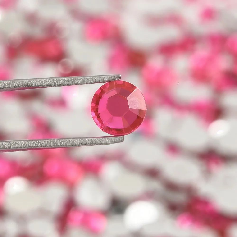 High Transparent Flat-Bottom Resin Diamonds for Nail Art and Jewelry Crafting