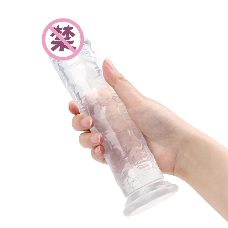 XS/S/M/L Soft Realistic Dildo With Suction Cup Huge Jelly Dildos Sex Toys For Woman Men Fake Dick Anal Plug Erotic Sex Shop 2#