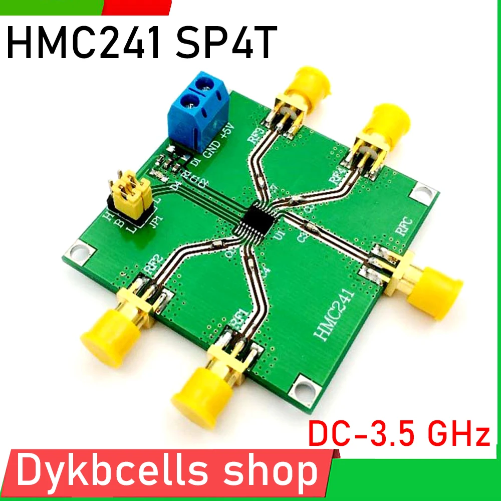 HMC241-SP4T-DC-3-5GHz-RF-Switch-Single-Pole-Four-Throw-Band-Switching ...