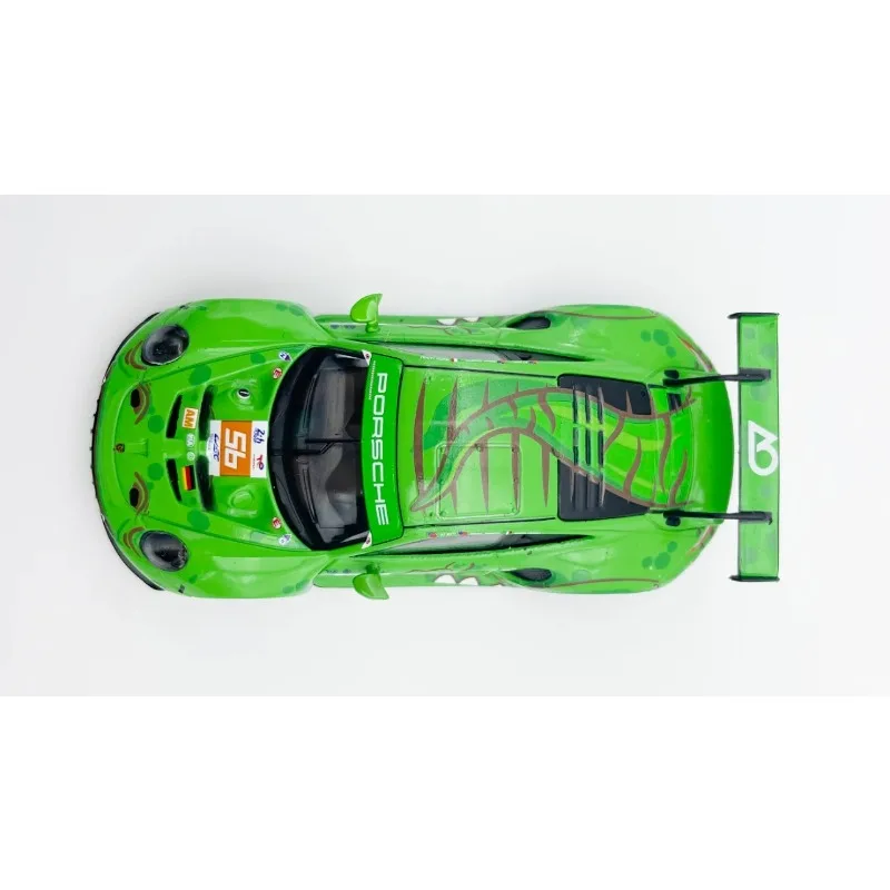 스파크 1:64 포르쉐 911 RSR AO 레이싱 2023 르망 56 렉시 로키 다이캐스트 자동차 모델