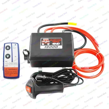 Control box with wireless remote control controller relay winch accessories Winch