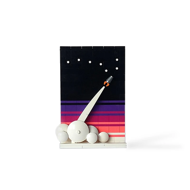 Tales Of The Space Age Ursa Major Building Block Kit Minimalista Home Wall Shelf Decore Diy Kids Puzzle Toy Gift