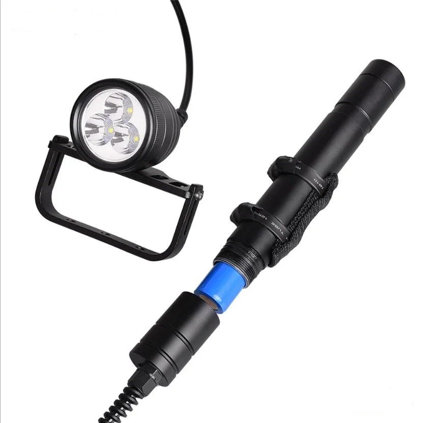 Professional under water light diving Diving Flash Torch Underwater Powerful Canister Dive Light LT178 5pcs tip holder 142 0022 for mb 401d 501d mig torch gun water cooled 500a co2