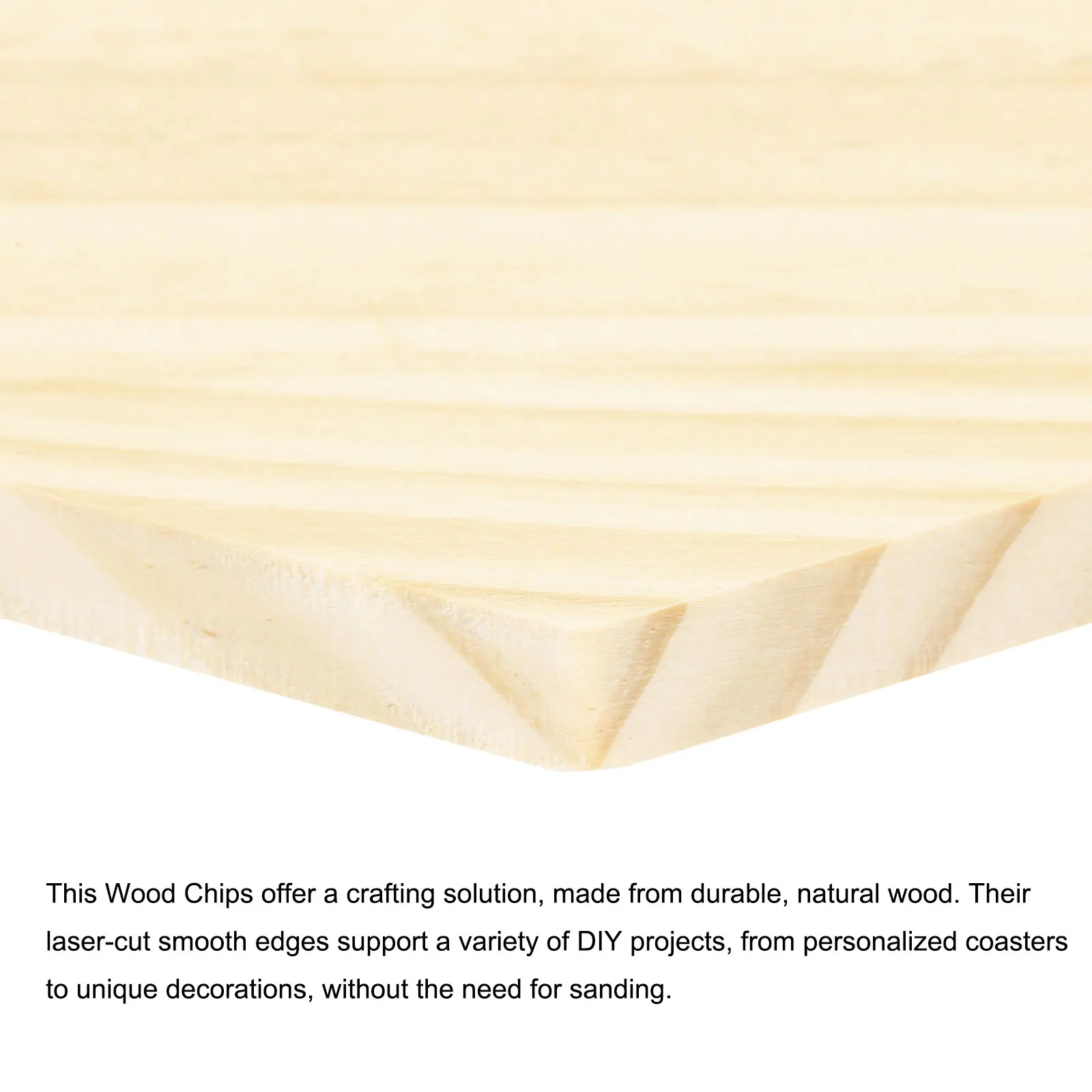 Hexagon Wood Chips Set 5